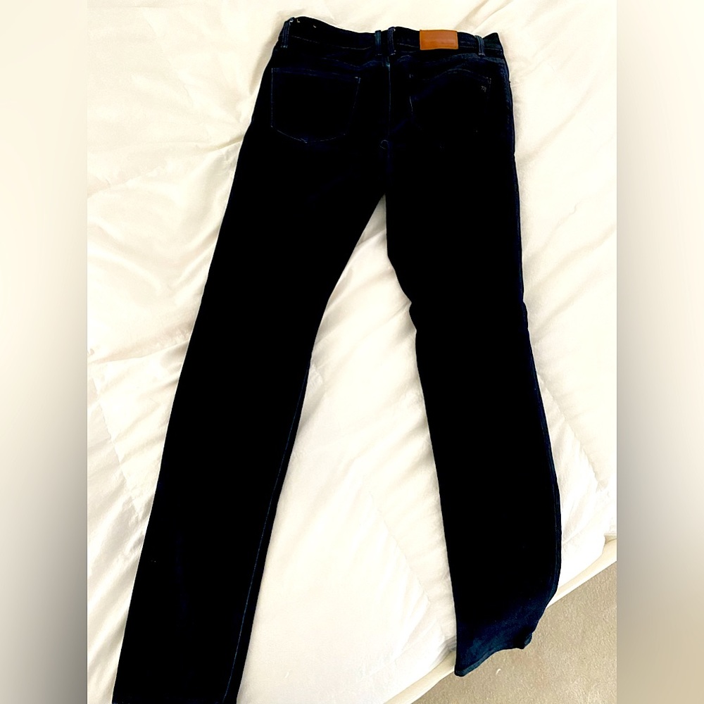 Madewell Straight Leg Jeans, Dark, Size 28